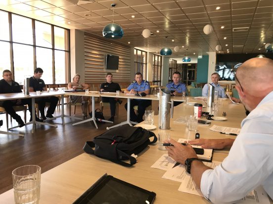 An industry engagement meeting in Port Hedland