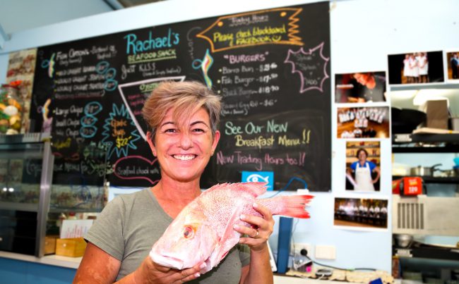 Rachael Ciesiolka of Rachael's Seafood Shack