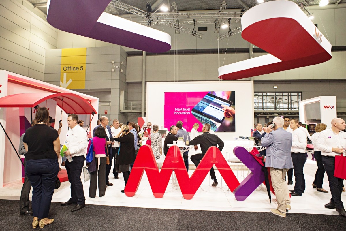 The MAX stand at AHGE 2022