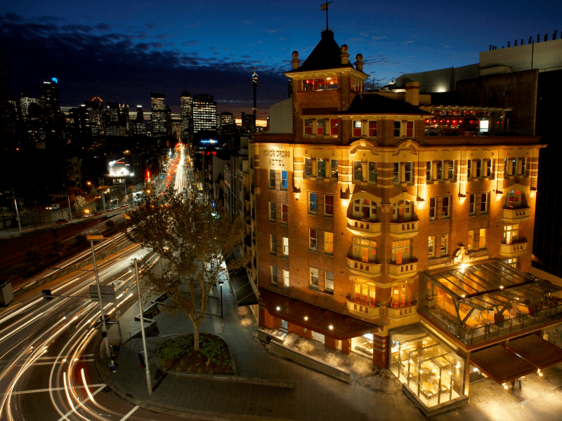 Kings Cross Hotel in Potts Point, used as the venue for World Bar's one-off return