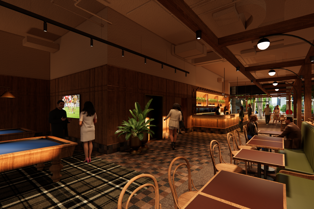 Quarterhouse groundfloor rendering 