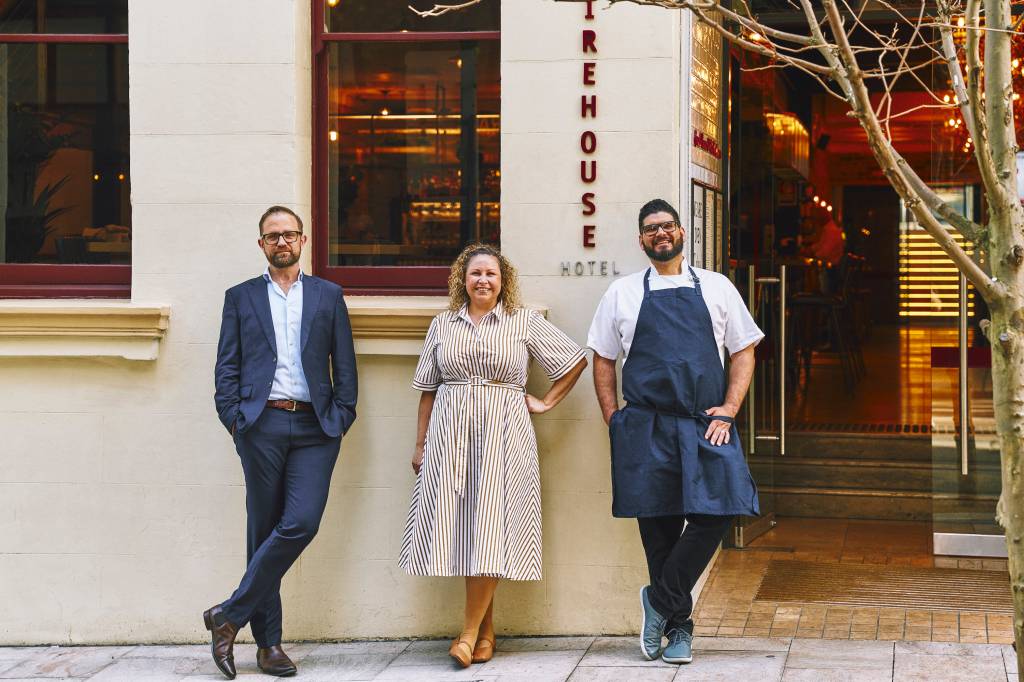 Tim Fitzgerald, Jacqui Corbett and Fernando Sanchez.