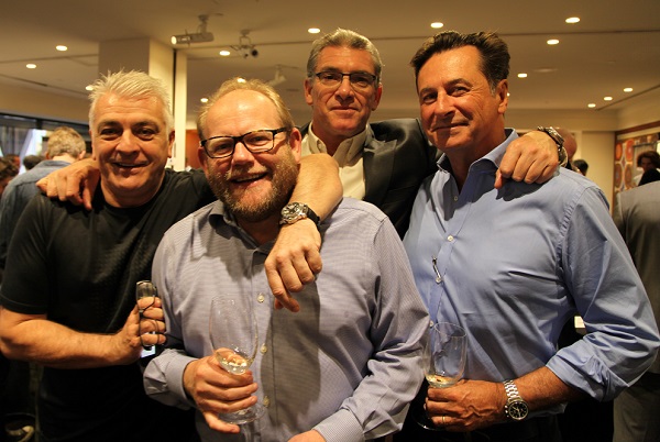Joe Molinari, James Johnston, Robbie Mayer and Paul Stenmark, the 3 Winos and a Providore