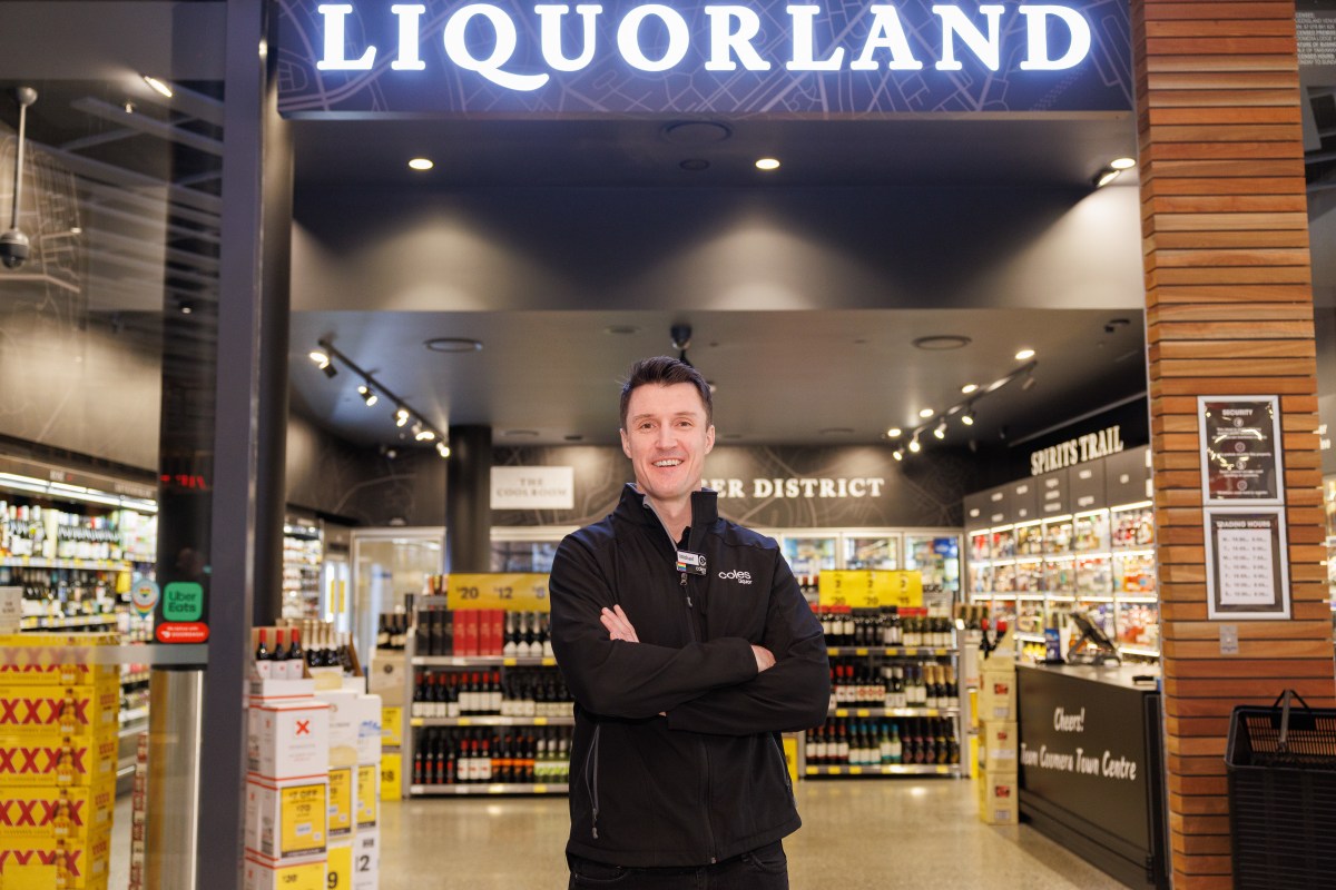 Coles Liquor Chief Executive Michael Courtney