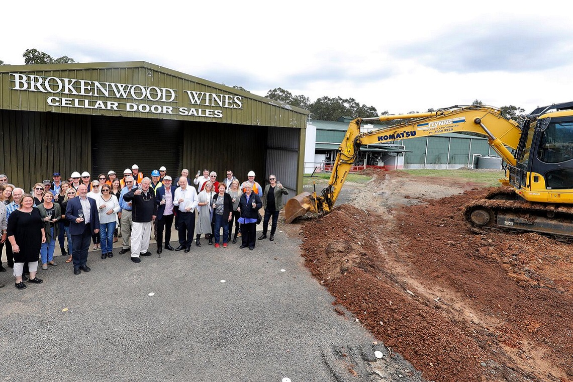 Brokenwood breaks ground on new cellar door complex The Shout