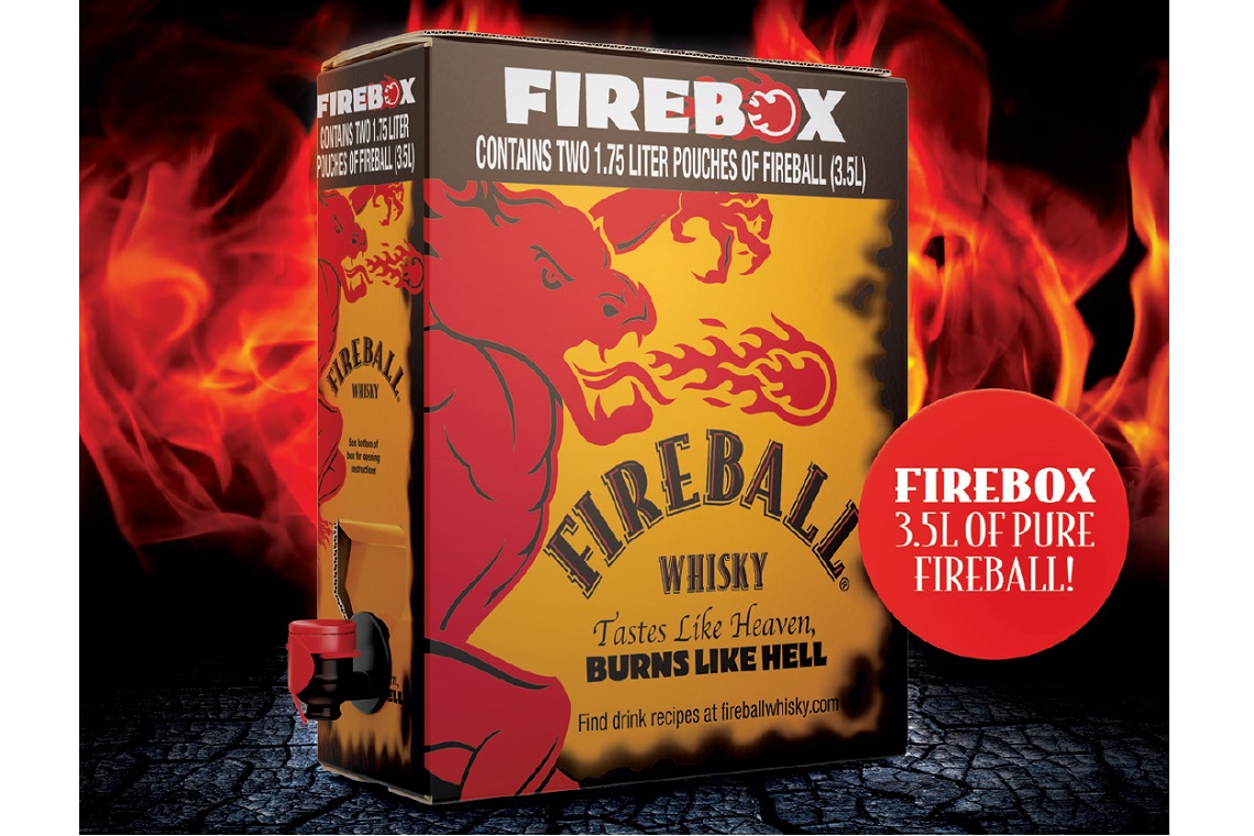 Fireball Launches 35l Firebox Cask The Shout