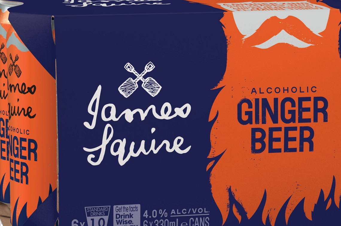 James Squire launches alcoholic ginger beer The Shout