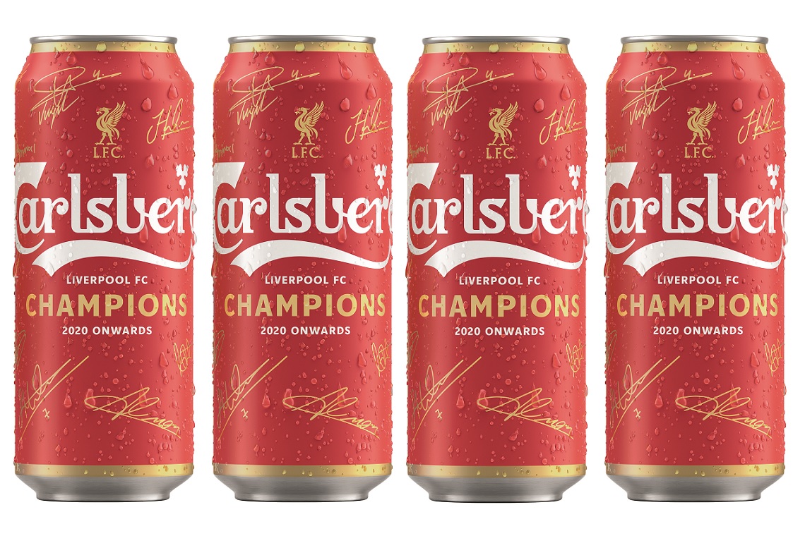 offentliggøre flamme I tide Carlsberg celebrates Liverpool's EPL win - The Shout