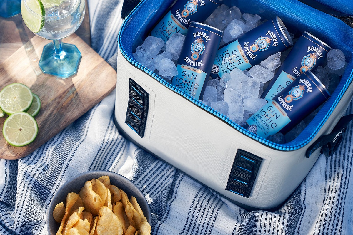 Bombay Sapphire launches double serve in cans - The Shout