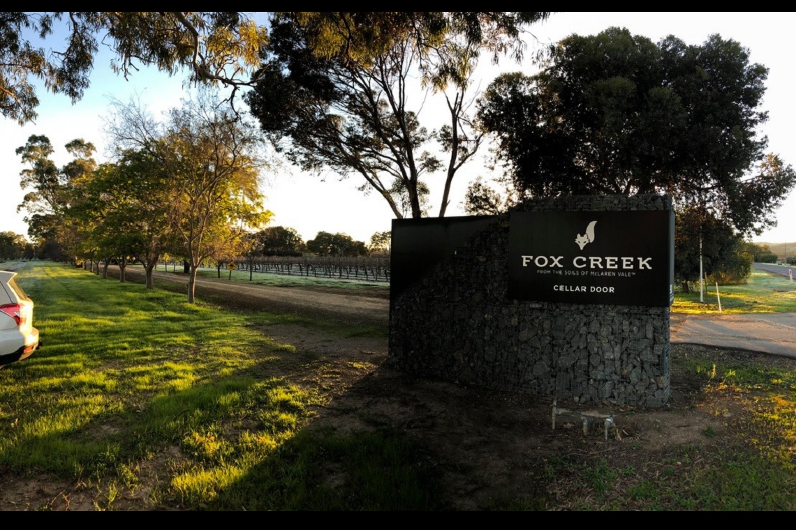 Group of friends buy Fox Creek Wines The Shout