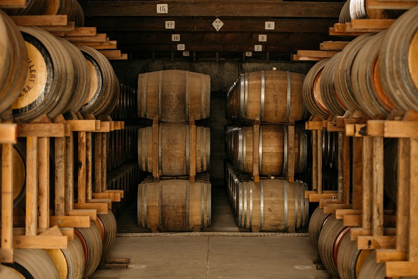 St Agnes barrel room