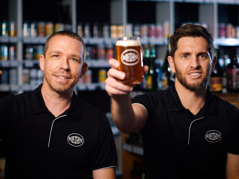 Beer Cartel co-founders.