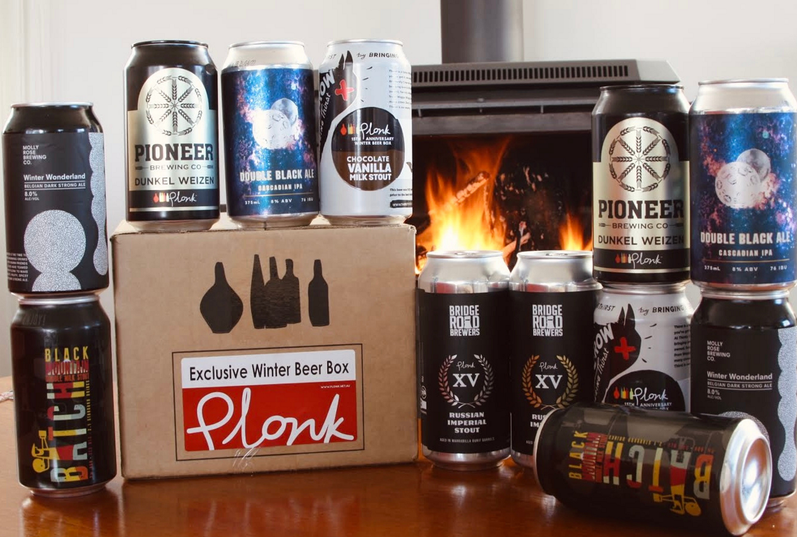 Plonk exclusive beer box contents