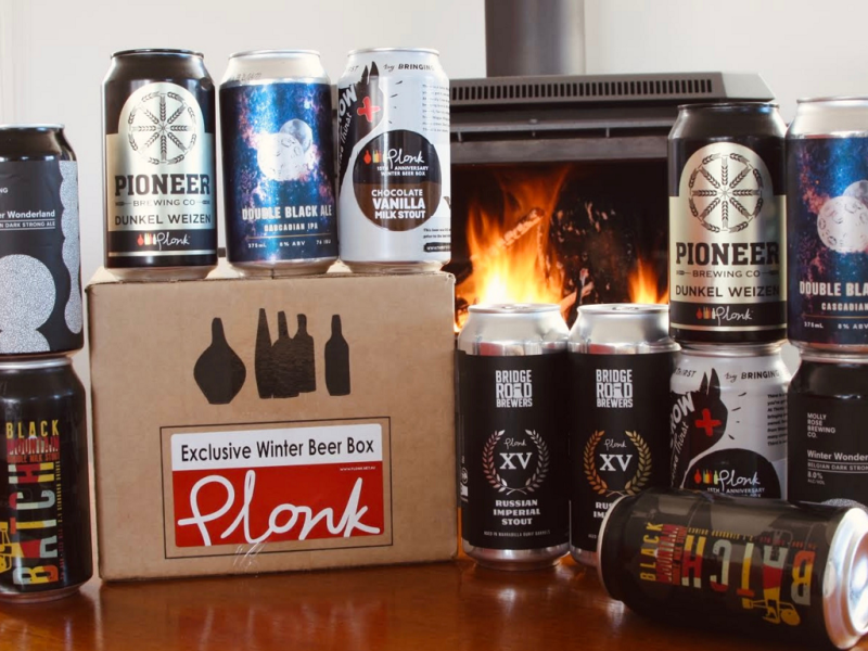 Plonk exclusive beer box contents