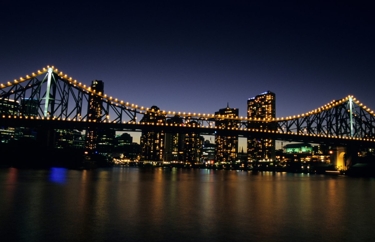 Story Bridge against Brisbane Skyline