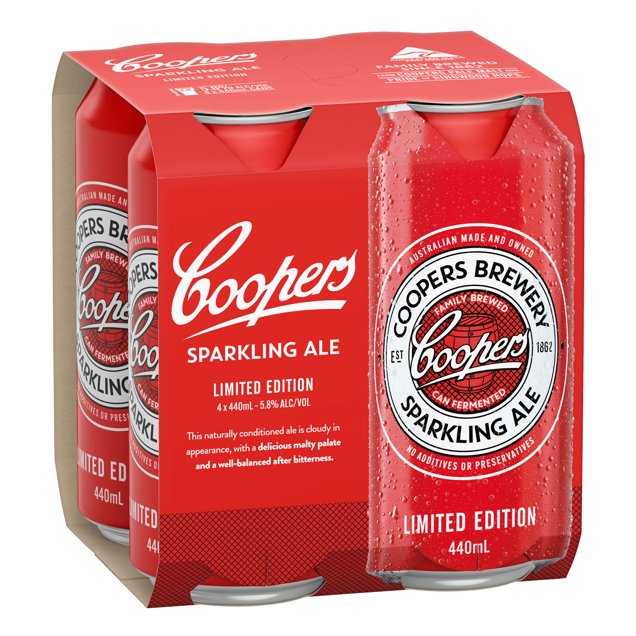 Coopers Brewery releases Sparkling 440ml Cans The Shout Coopers Brewery releases Sparkling 440ml Cans The Shout