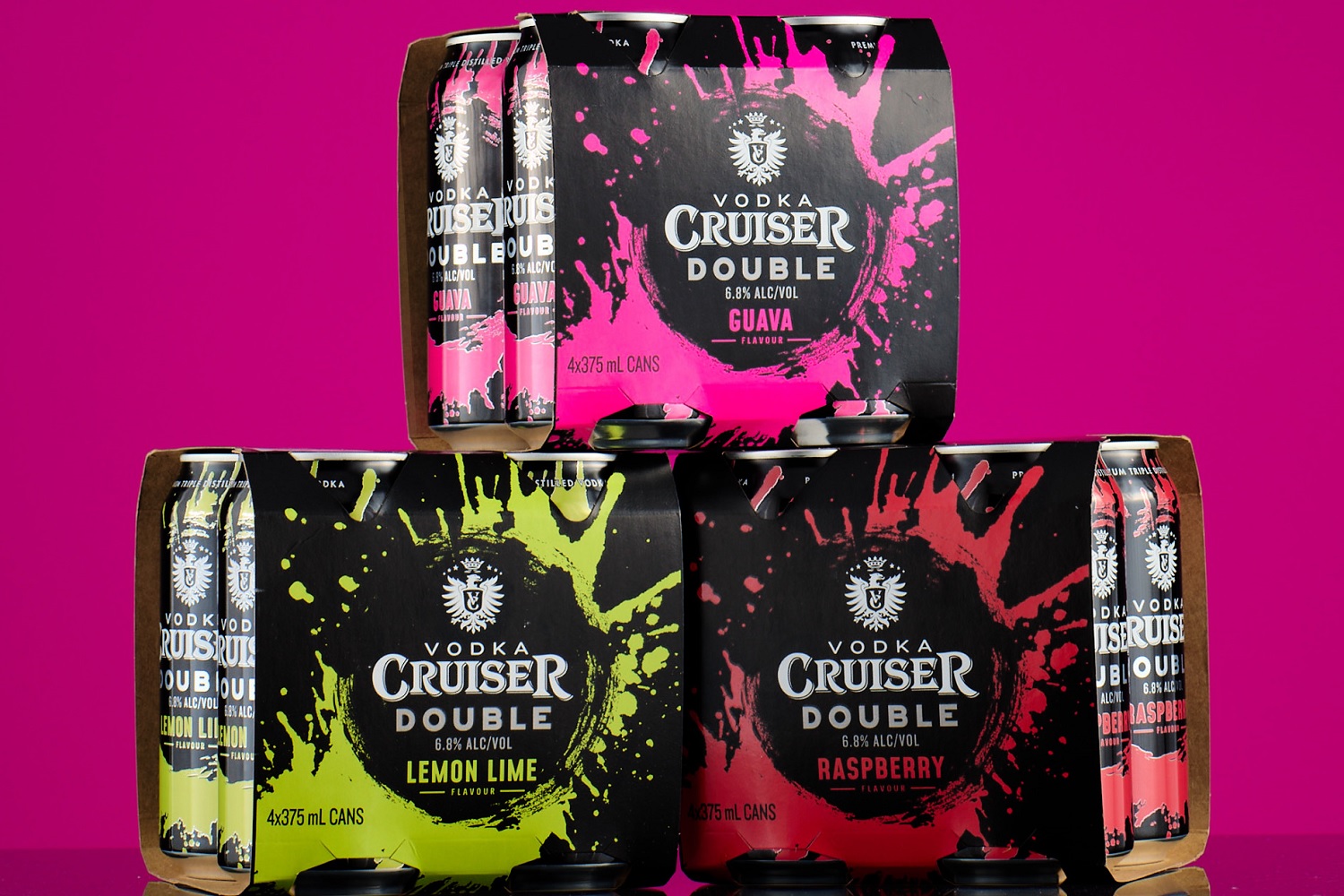 Vodka Cruiser Double launches The Shout