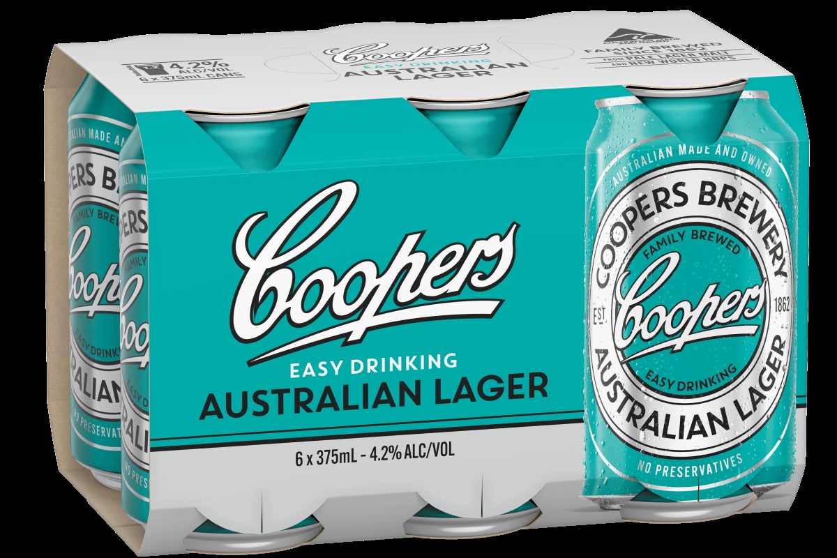 Coopers Lager growth