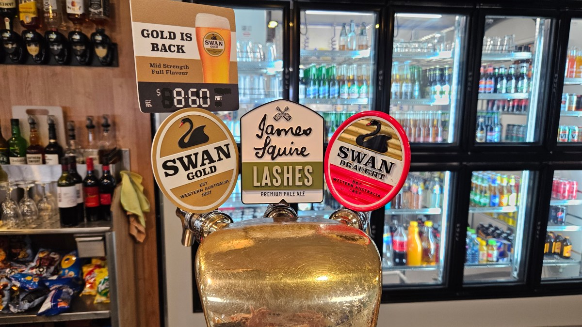 WA-based beer brand Swan Gold has announced its comeback