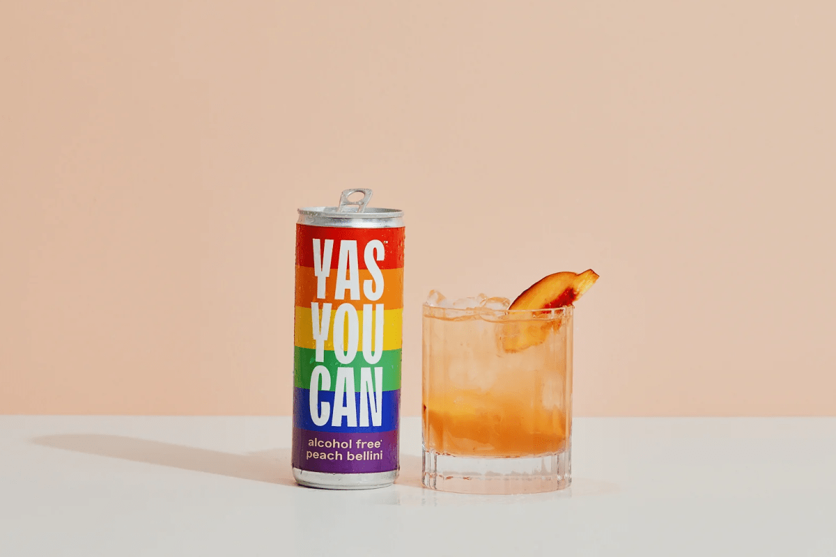 Yes You Can Pride Peach Bellini