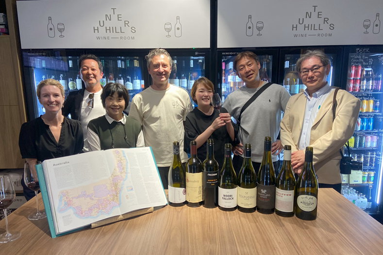 Japan visitors Wine Australia