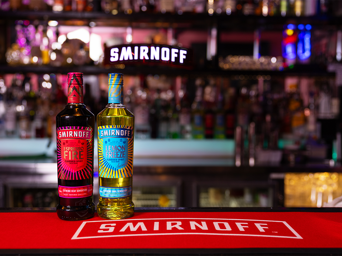 Ignite Your Tastebuds with Smirnoff’s new Lemon Freeze and Espresso Fire