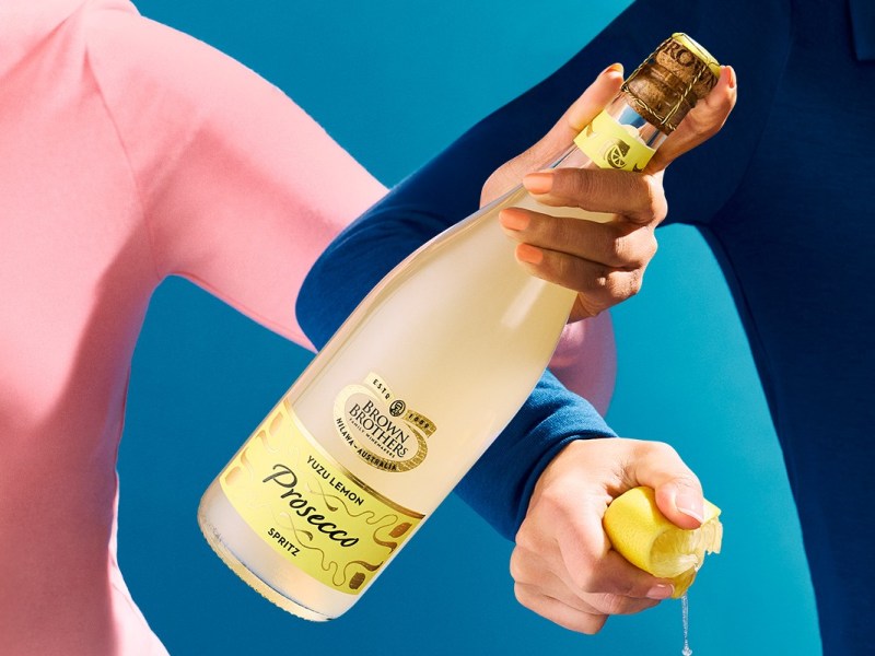 Brown Brothers Prosecco Yuzu Lemon Spritz