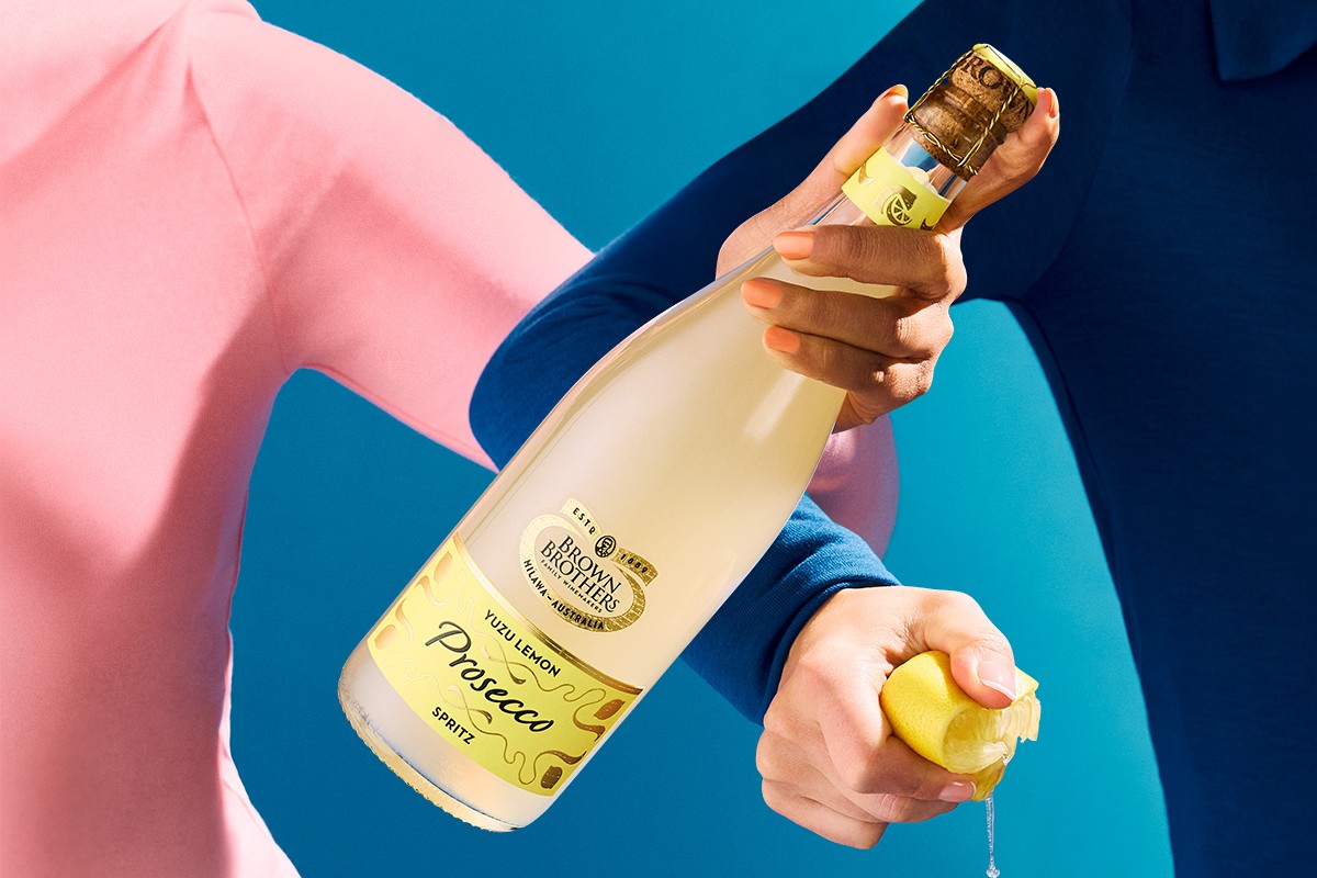 Brown Brothers Prosecco Yuzu Lemon Spritz