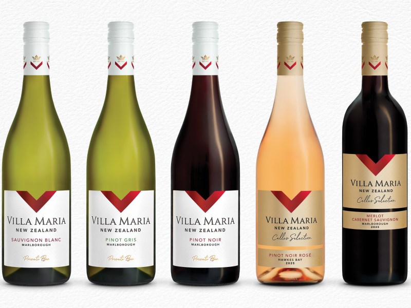New Villa Maria labels