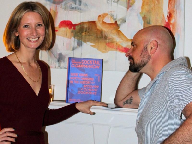 Madrusan cocktail companion Zara Michael